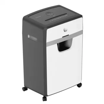 Destruidora de documentos HP OneShred 24CC corte em partículas 65 dB 22 cm branco, preto