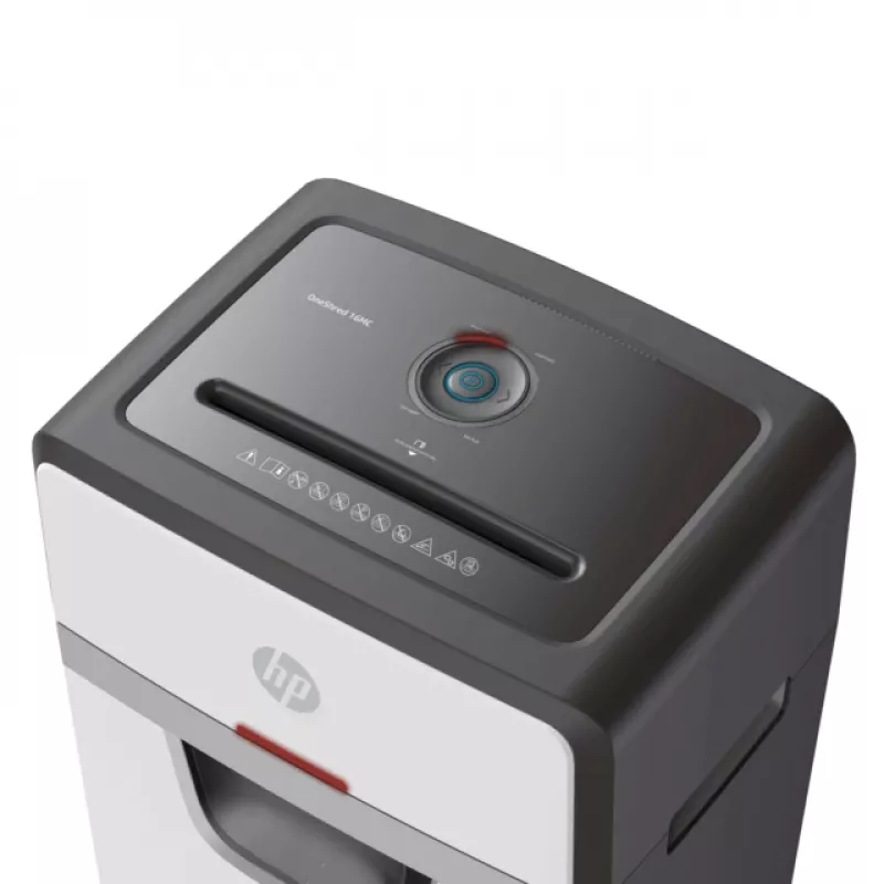 Destruidora de documentos HP 2808 corte em micropartículas 65 dB 22 cm branco, preto