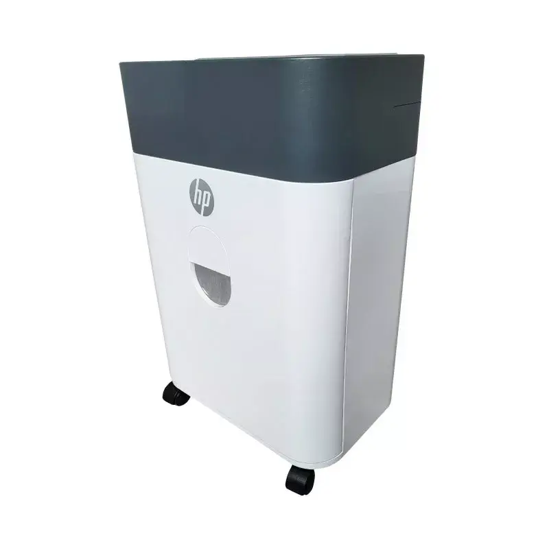 Destruidora de documentos HP OneShred Auto 100CC corte cruzado 68 dB 22 cm branco