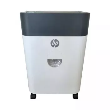 Destruidora de documentos HP OneShred Auto 100CC corte cruzado 68 dB 22 cm branco