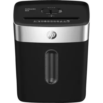 Destruidora de documentos HP OneShred 8CC corte em partículas 68 dB 22 cm preto
