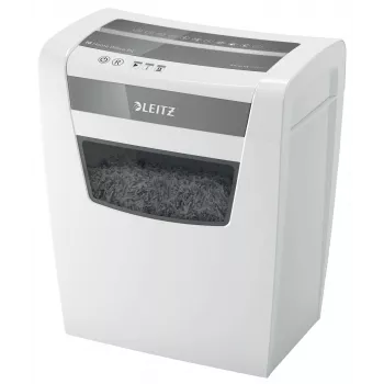 Destruidora de documentos Leitz IQ Home Office P4, corte em partículas, 22 cm, 4 x 28 mm, 23 L, 225 folhas, 58 dB