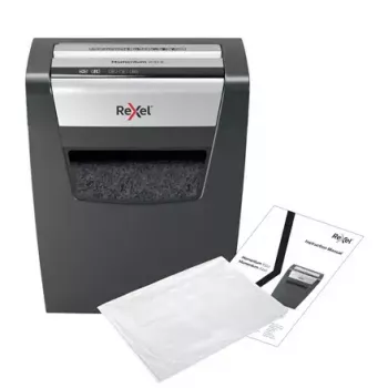 Destruidora de documentos REXEL Momentum X312 — corte em partículas P-3, capacidade 12 folhas, recipiente 23 l, 5 x 42 mm