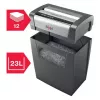 Destruidora de documentos REXEL Momentum X312 — corte em partículas P-3, capacidade 12 folhas, recipiente 23 l, 5 x 42 mm