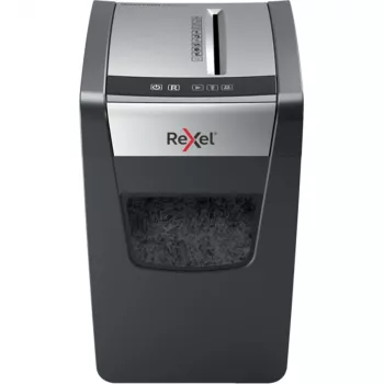 Destruidora de documentos Rexel Momentum X410-SL Slimline corte cruzado P4, corte cruzado, 4 x 28 mm, 23 l, 225 folhas, 62 dB, botões