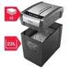 Destruidora de documentos REXEL Momentum X312-SL – corte em partículas 5 x 42 mm, capacidade 12 folhas, cesto 23 L, controlo por botões