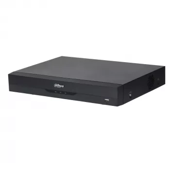 Gravador DVR Dahua XVR5104HS-4KL-I3 de 4 canais, preto