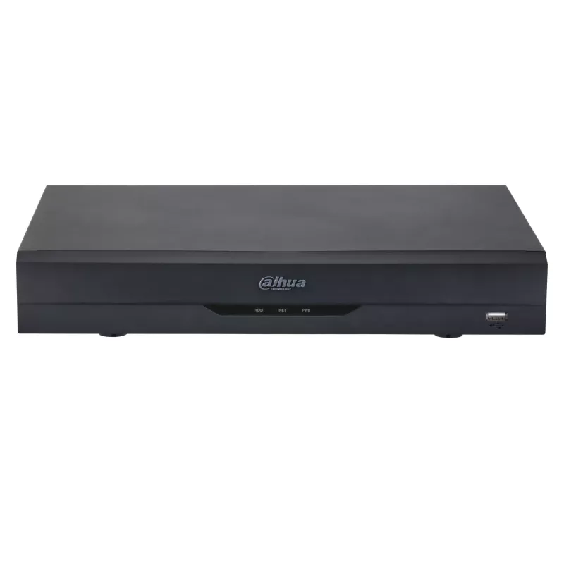 Gravador DVR Dahua XVR5104HS-4KL-I3 de 4 canais, preto