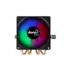 Arrefecedor de CPU AEROCOOL Air Frost 4 — 4 heatpipes, ventoinha de 90 mm, TDP 125 W, aletas de alumínio, preto