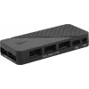 Kit Aerocool MIRAGE12PRO 3 ventoinhas para PC 12 cm ARGB 6 pinos hub silencioso preto