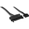 Kit Aerocool DUO12PRO 3 ventoinhas 12 cm ARGB LED anel duplo antivibração 6 pinos, preto