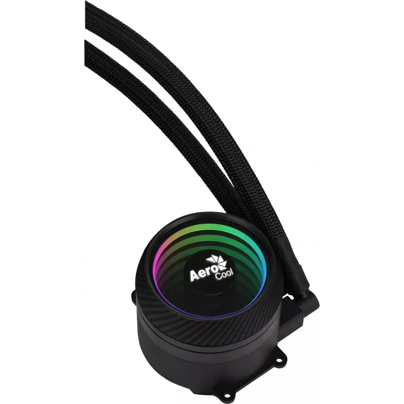 Aerocool PGS Mirage L240 ARGB refrigeração líquida para CPU, 2300 rpm, 4 pinos, preta