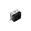 Arrefecedor de chipset DEEPCOOL Ag300 9,2 cm - preto/metalizado