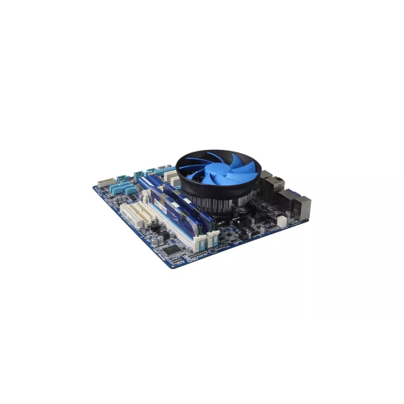 Arrefecedor de ar para processador DEEPCOOL Gamma Archer 12 cm alumínio - preto/azul