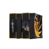 Arrefecedor de ar DeepCool AK620 Zero Dark Zoria 12 cm preto amarelo