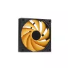 Arrefecedor de ar DeepCool AK620 Zero Dark Zoria 12 cm preto amarelo