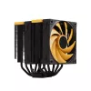 Arrefecedor de ar DeepCool AK620 Zero Dark Zoria 12 cm preto amarelo