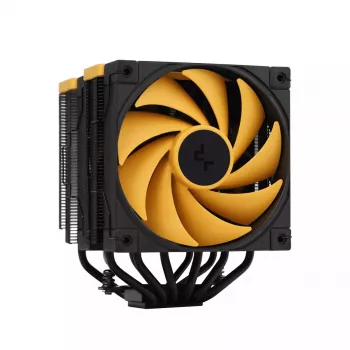 Arrefecedor de ar DeepCool AK620 Zero Dark Zoria 12 cm preto amarelo