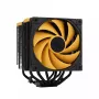 Arrefecedor de ar DeepCool AK620 Zero Dark Zoria 12 cm preto amarelo
