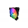 Ventoinha para caixa KRUX KRX0067 120mm ARGB LUNAR 120, 1200 rpm, rolamento hidráulico, 12 V, LED 5 V, conector de 3 pinos, antivibração