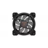 Ventoinha para caixa KRUX KRX0067 120mm ARGB LUNAR 120, 1200 rpm, rolamento hidráulico, 12 V, LED 5 V, conector de 3 pinos, antivibração