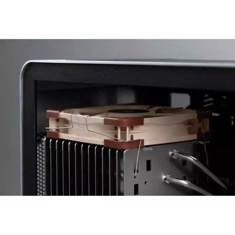 Noctua NF-A12x25 LS-PWM Sterrox ventoinha para caixa de 120 mm, 120x120x25 mm, 12 V, PWM, 900–1200 RPM, 7,6–12,1 dB, bege/castanho