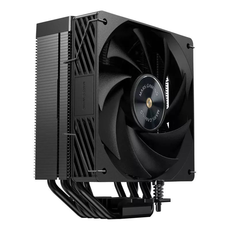 Sistema de arrefecimento para computador Mars Gaming MCPUX5 processador arrefecedor de ar 12 cm preto 1 unid.