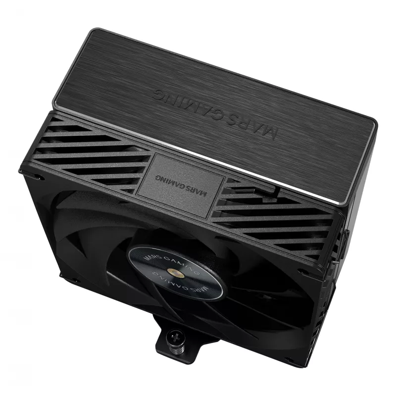 Sistema de arrefecimento para computador Mars Gaming MCPUX5 processador arrefecedor de ar 12 cm preto 1 unid.
