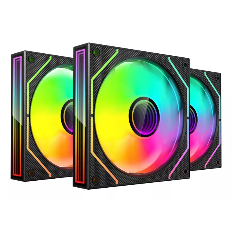 Sistema de refrigeração para computador Mars Gaming MF3DPROKIT caixa de computador ventoinha 12 cm preto