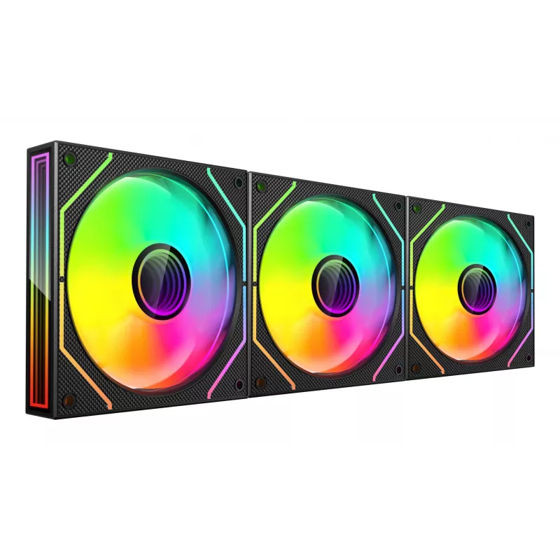 Sistema de refrigeração para computador Mars Gaming MF3DPROKIT caixa de computador ventoinha 12 cm preto
