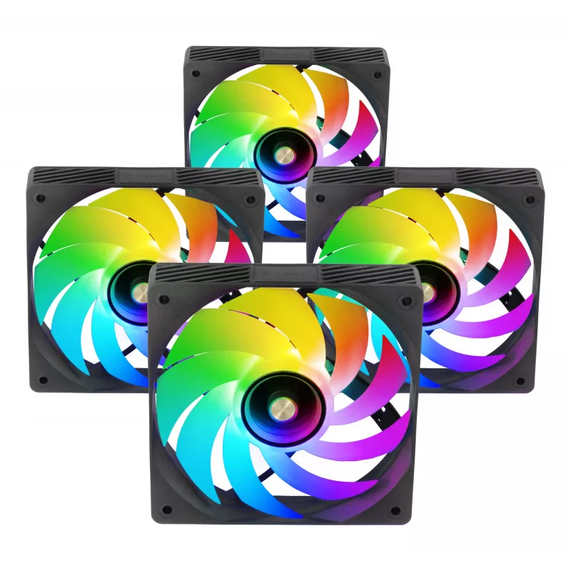 Sistema de refrigeração para computador Mars Gaming MFSI4KIT caixa de computador ventoinha 12 cm preto
