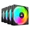 Sistema de refrigeração para computador Mars Gaming MFSI4KIT caixa de computador ventoinha 12 cm preto