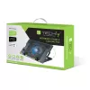 Suporte e base de refrigeração Techly para portáteis até 17,3 polegadas
