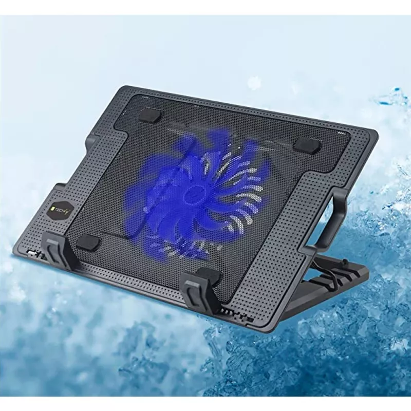 Suporte e base de refrigeração Techly para portáteis até 17,3 polegadas