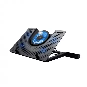 Suporte para portátil Trust GXT 1125 Quno preto 43,2 cm (17 polegadas)