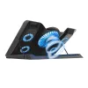 Trust GXT 1125 Quno base de arrefecimento para portátil, 17 polegadas, preta