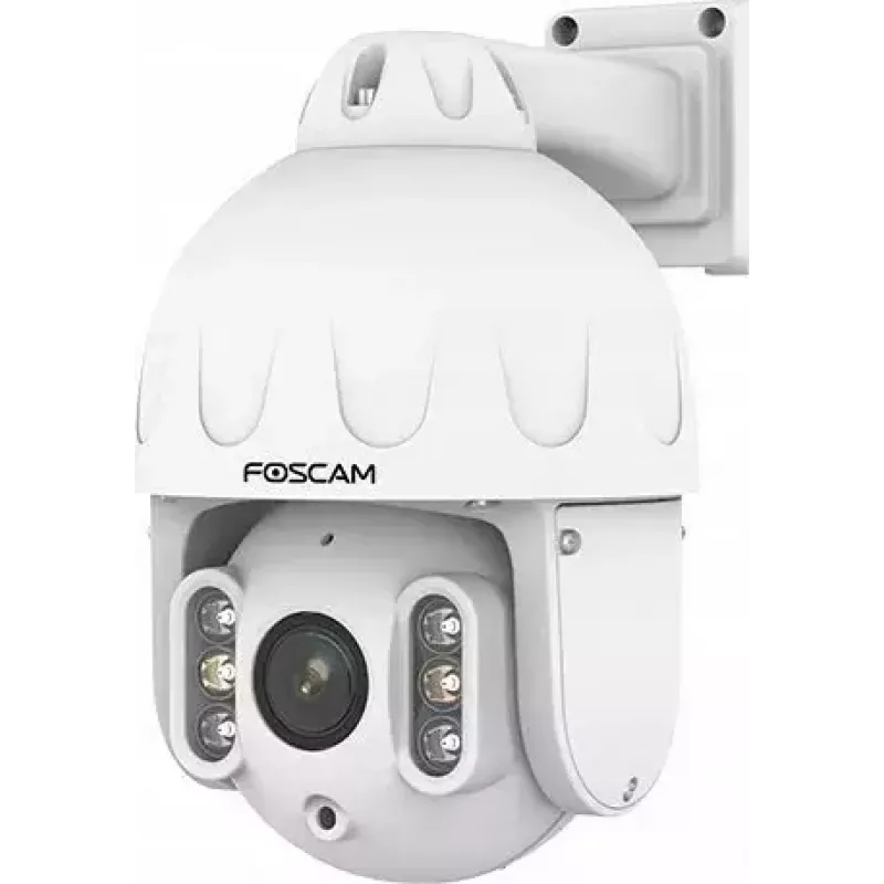 Foscam SD8EP câmara IP PTZ, 8 MP 4K (3840×2160), zoom ótico 4x, PoE, Wi‑Fi, branca