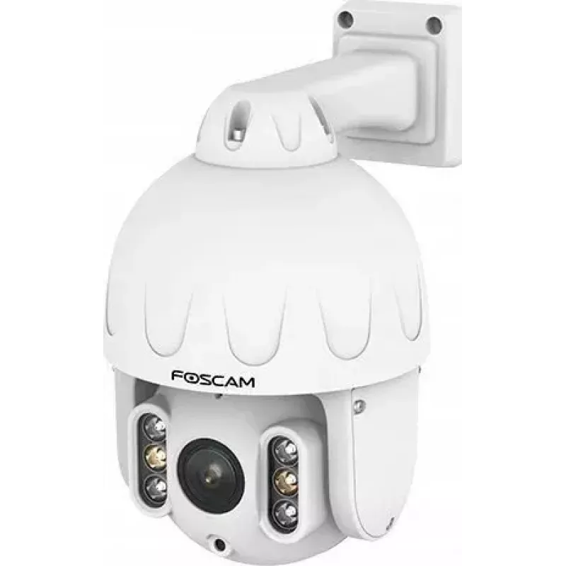 Foscam SD8EP câmara IP PTZ, 8 MP 4K (3840×2160), zoom ótico 4x, PoE, Wi‑Fi, branca