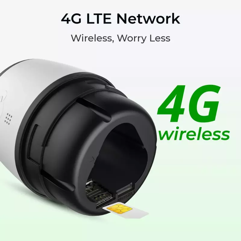 Câmara de vigilância IP Reolink Go Series G330 — 4 MP (2560×1440), 4G LTE, PIR, bateria 28 Wh, exterior bullet