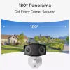 Câmara de vigilância IP Reolink Duo P730 4K, 8 MP, 4608×1728 @20 fps, PoE/DC, IP66, PIR, 30 m IR, MicroSD até 256 GB