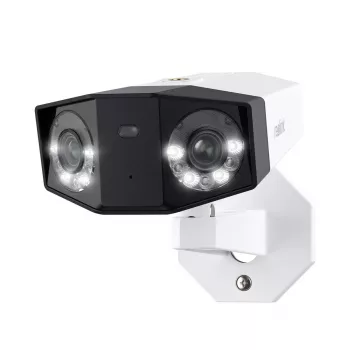 Câmara de vigilância IP Reolink Duo P730 4K, 8 MP, 4608×1728 @20 fps, PoE/DC, IP66, PIR, 30 m IR, MicroSD até 256 GB