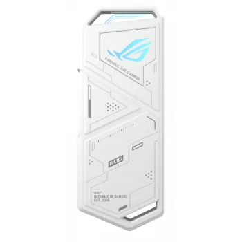 Caixa para SSD ASUS ROG Strix Arion White Edition — M.2 PCIe, USB Type-C 10 Gbit/s, para uma SSD