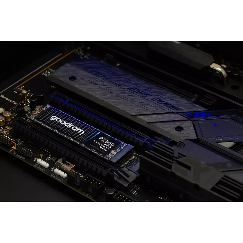 SSD interno GOODRAM PX500 GEN.3 M.2 1 TB – PCIe 3.0 NVMe, leitura 3300 MB/s, escrita 2700 MB/s, 2280