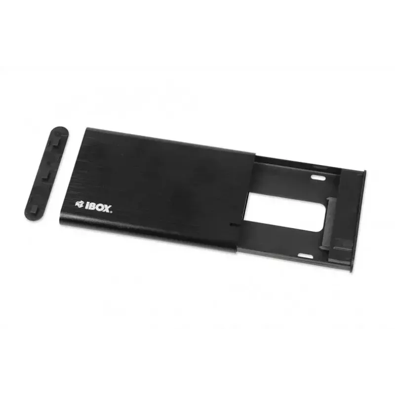 Caixa para HDD/SSD IBOX HD-05 preta — 2,5 inch SATA III, USB 3.2 Gen 1 (5 Gbit/s), Micro-USB B, UASP, até 10 TB