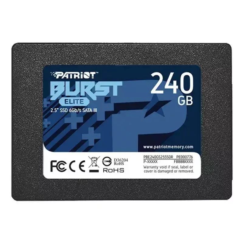 SSD Patriot Memory Burst Elite 240GB PATRIOT Burst Elite 450/320MBs