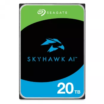 Disco rígido interno Seagate SkyHawk AI 20 TB 7200 RPM 512 MB 3,5
