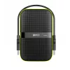 Disco externo Silicon Power Armor A60 1 TB 2,5 polegadas USB 3.2 Gen 1, resistente a choques, AES-256, preto