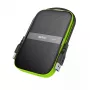 Disco externo Silicon Power Armor A60 1 TB 2,5 polegadas USB 3.2 Gen 1, resistente a choques, AES-256, preto
