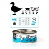 3Coty comida húmida com pato para gatos adultos, 80 g