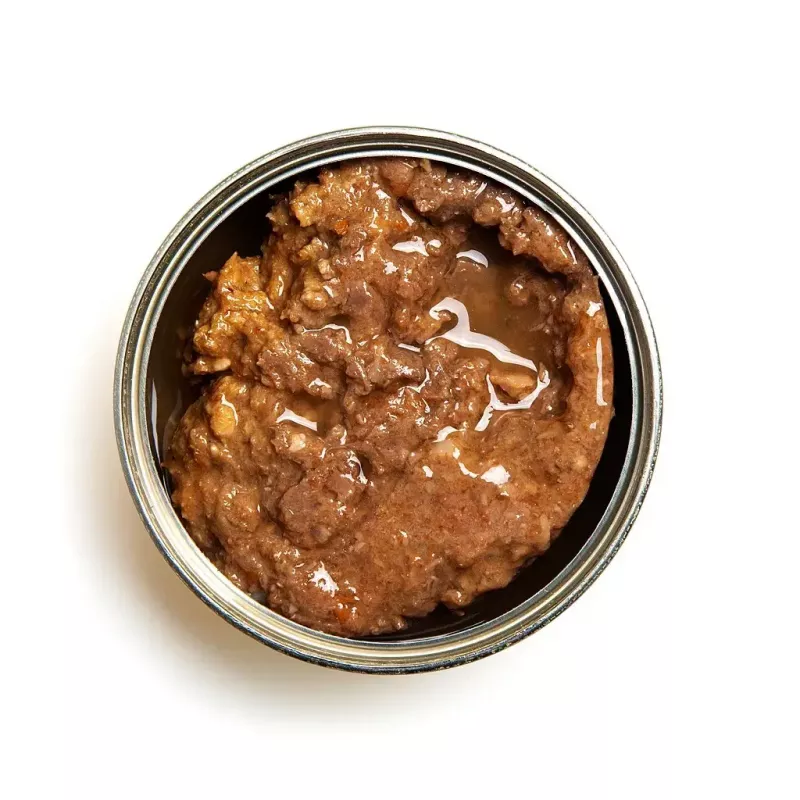 3Coty comida húmida para gatos adultos com peru e krill, 80 g
